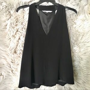 Cupcakes & Cashmere Black Blouse